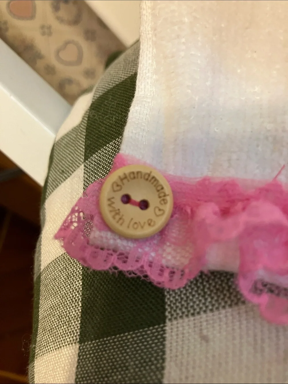 Lovely Handmade Crocheted Bunny 🐰 Towel! Brand new!